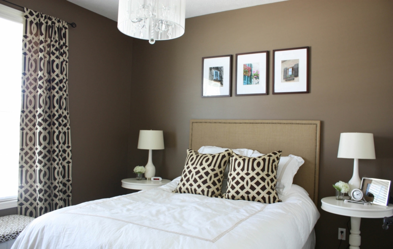 най-добрите спални стени цветове нюанси на кафяв цвят стена цветове