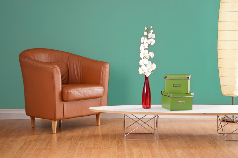 изберете най-добрите цветове за wallpainting mintgreen