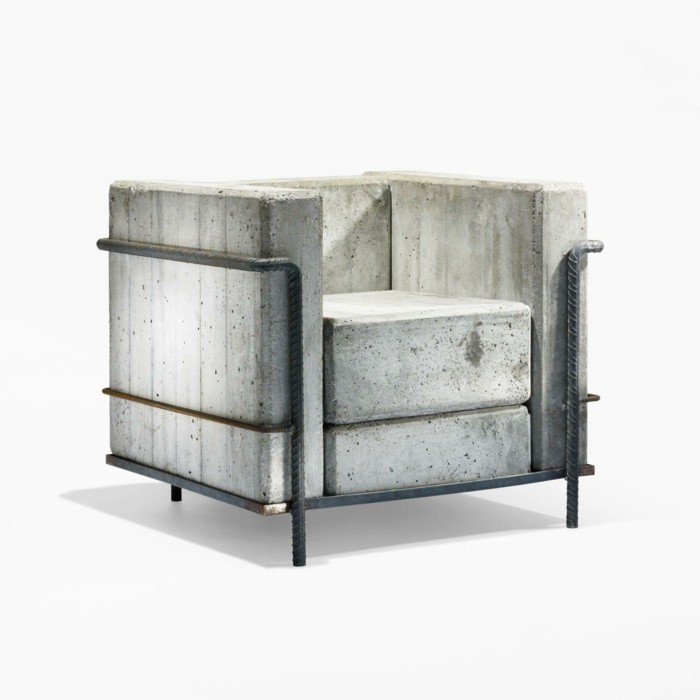 konkrete design beton møbler selv lave eksempler på imitation blok imitation