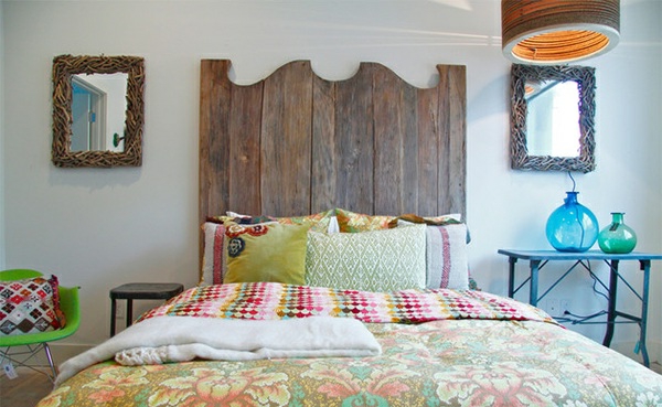 europallets卧室床头板构建木材