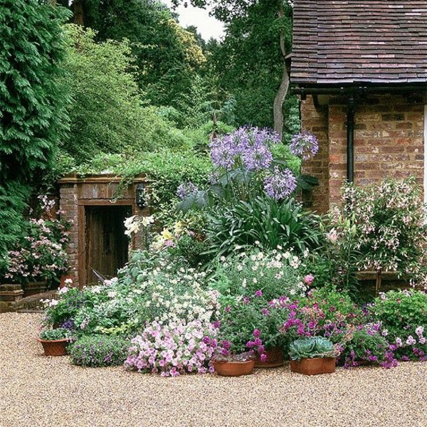 εικόνες κήπο με χαλίκι σχήμα oase ευχάριστα φυτά