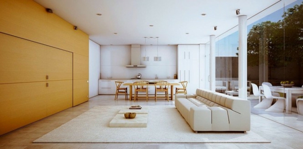 wide-living room-beautiful-dining area