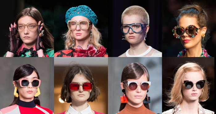 fashionable eyewear current trends milano fashion week