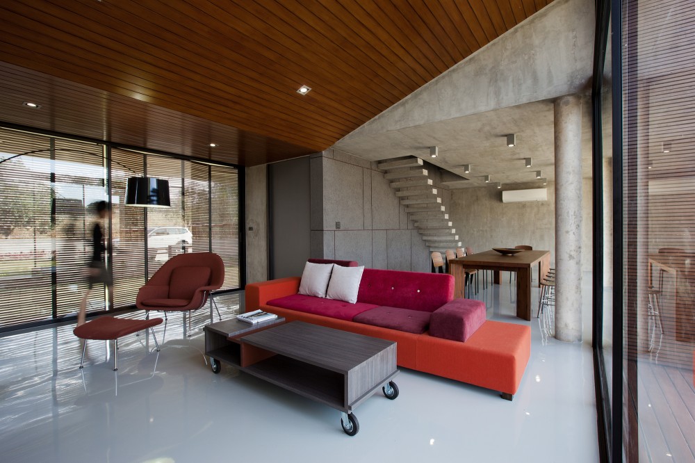 värikäs huonekalukappaleet design moderni portaikko vaiheet suljin