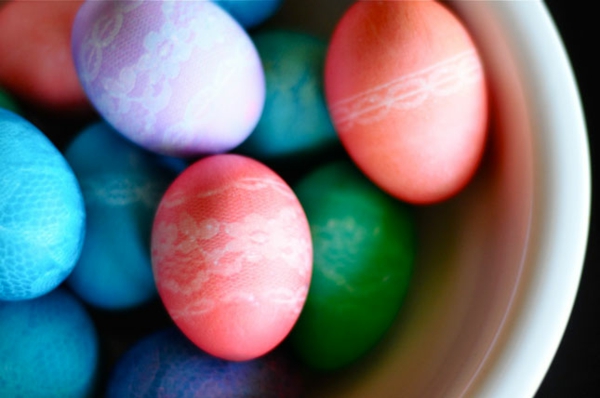 colorful easter eggs picture gallery easter eggs fashion lace