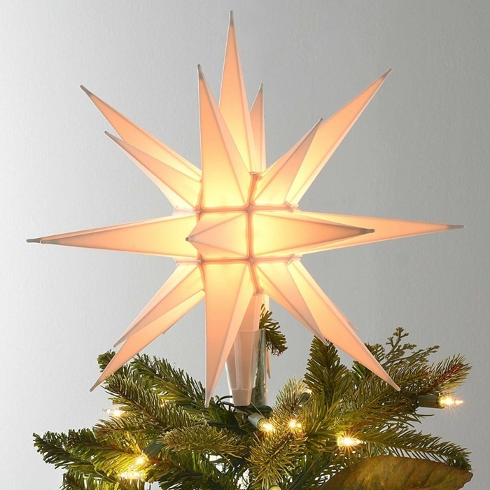 decoración del árbol de navidad herrnhuter star tinker yourself