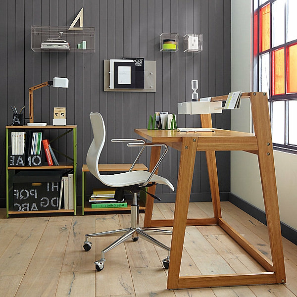 υπολογιστή γραφείο σχεδιασμό καρέκλα φως ξύλο