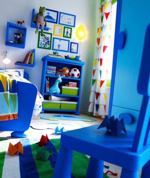 δροσερό παιδί ιδέες δωμάτιο παιδιά μπλε έπιπλα