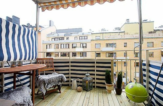 ideas frescas del balcón terraza barbacoa área de comedor silla