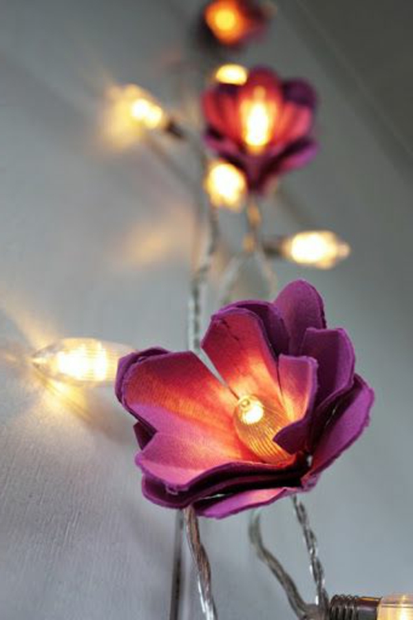 酷制作有趣的烛台制作花朵