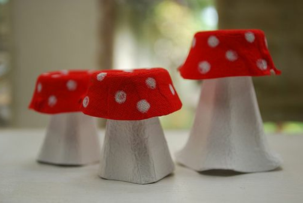 酷制作蘑菇美丽装饰的想法