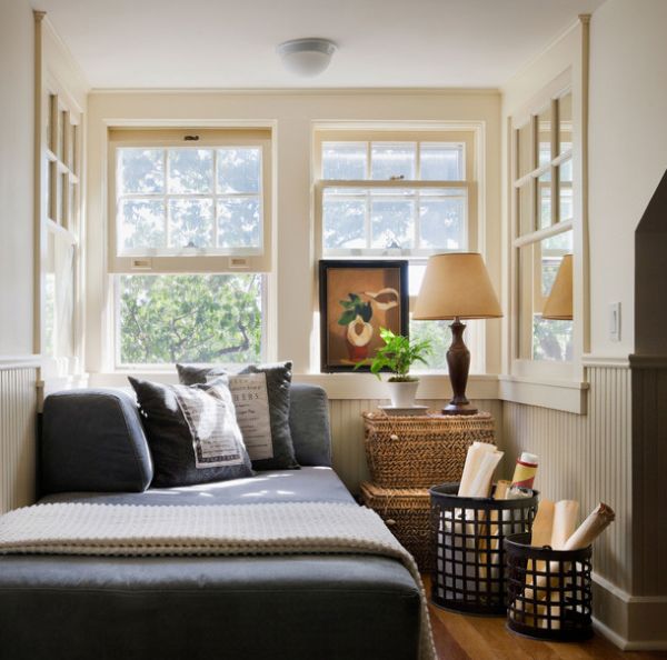 ideas de decoración fresca dormitorio pequeño espacio apretado ahorro camas cajas de almacenamiento