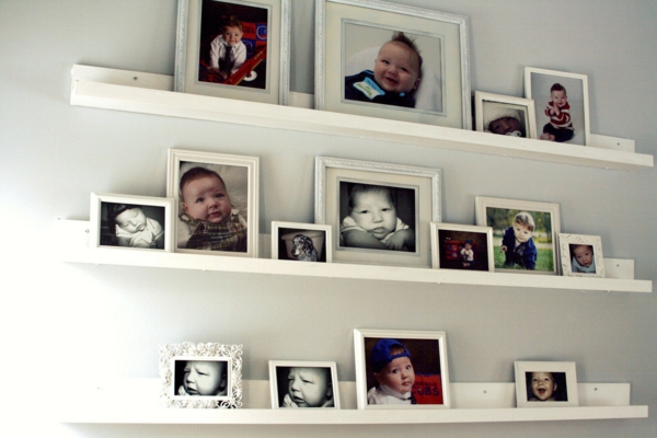 酷照片库让你自己墙上的宝贝照片