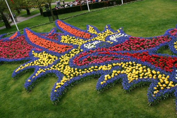 cool градина дизайн цветни лехи създаване на цветна форма