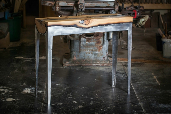 酷家具设计铝木桌