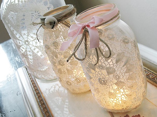 cool modern mason jar lights candles elegant