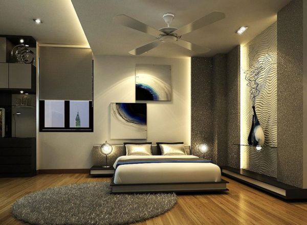 Cool soveværelse palette accenter fabelagtige glitrende lys