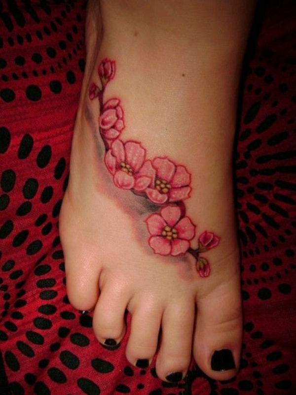 τατουάζ τέχνης τατουάζ σχέδια ροζ λουλούδια