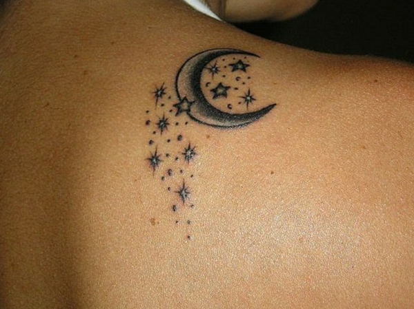 tetování nápady hvězdy tetování znamenají tendenci na zadní straně