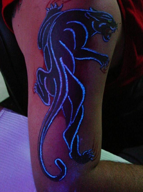 tatuajes uv tatuaje tigre