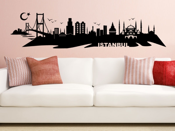 cool wall design wall decal istanbul