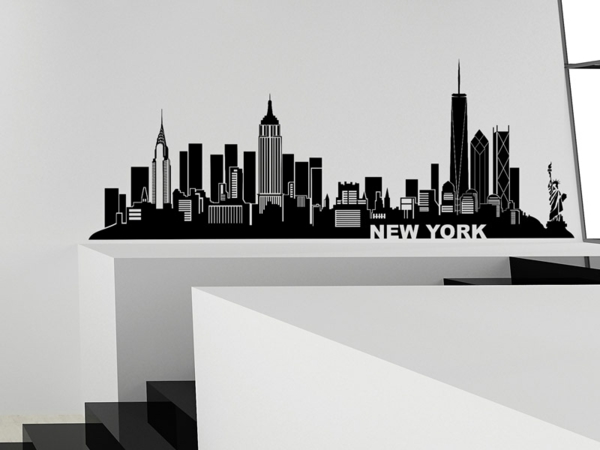 cool wall design wall decal new york