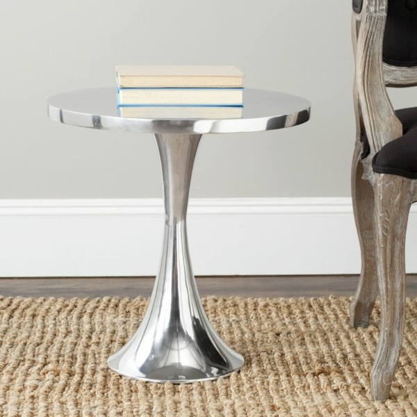 Sofabord sittebord i sølv teppe