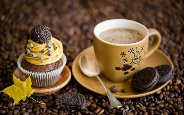 cupcake deco ιδέες καφέ espresso oreo muffins