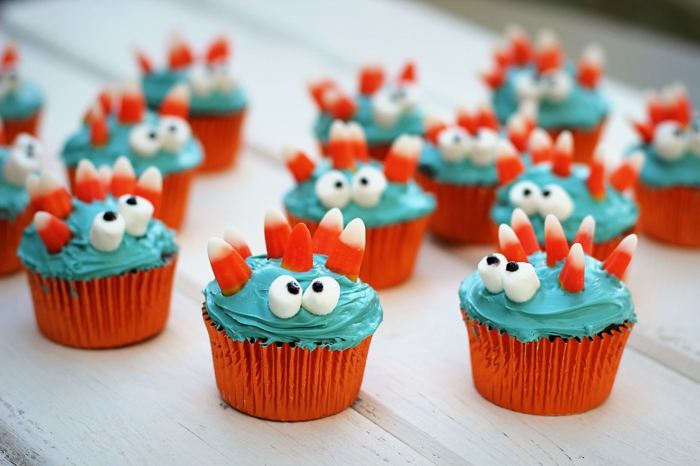 Cupcake διακόσμηση ιδέες τέρας σχεδιασμό cupcake πάρτι γενεθλίων