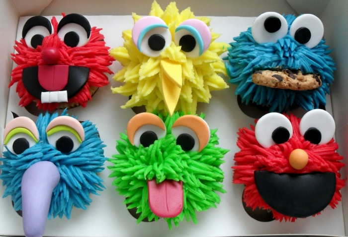 cupcake deco muffinsmuppet δείχνουν γενέθλια ιδέες κόμμα