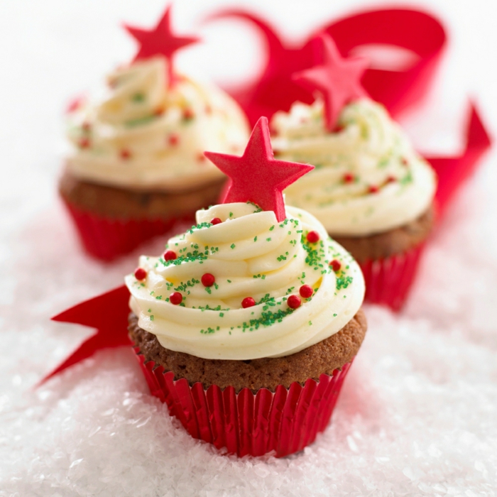 Cupcake deco muffins Коледни зимни дизайн Cupcakes рецепти