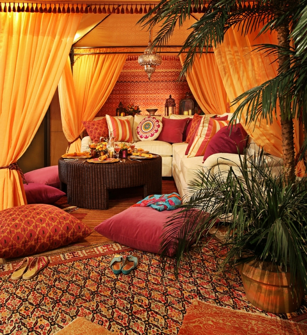 提供印度风格的沙发枕头的想法