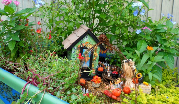 idées d'artisanat déco pour créer un beau mini jardin