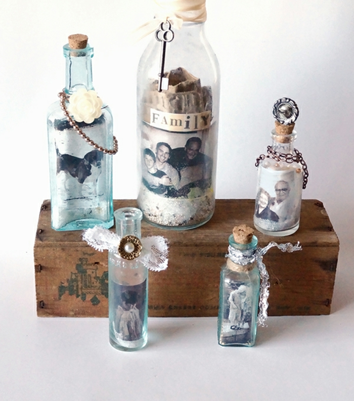 bouteilles déco bouteilles en verre décorer des idées déco