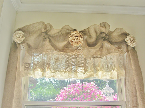 koriste verhot ikkuna koristelu verhot tehdä omia verhot kankaat sisustus kukkia