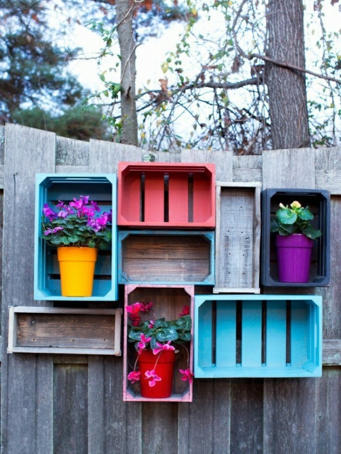 Декориране на идеи за повече място за съхранение в градината