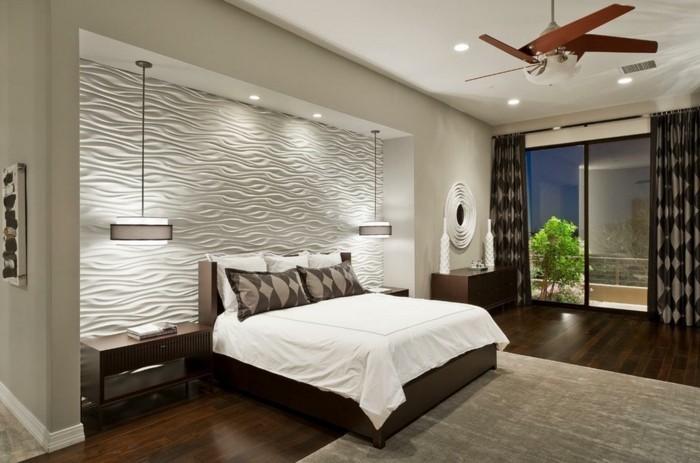 装饰创意卧室配件吊灯窗帘图案优雅的地毯