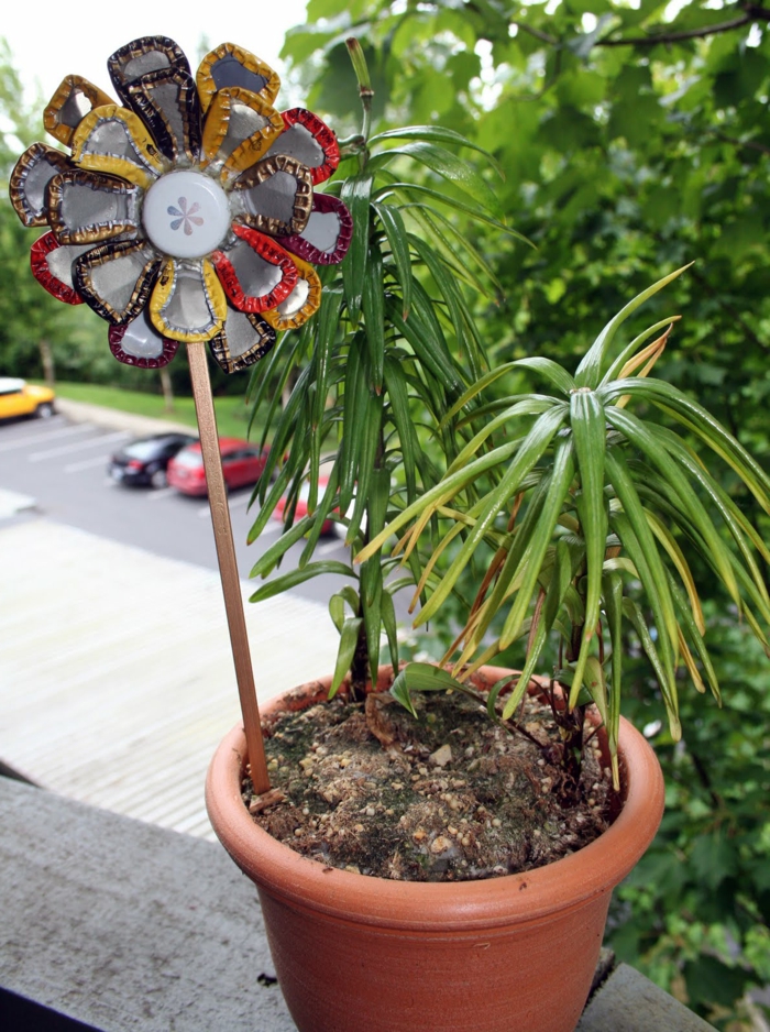 make your own ideas garden plug flower pot balcony