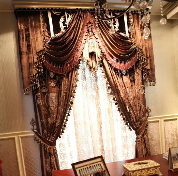 cortinas decoraciones sugerencias cortinas colores cálidos