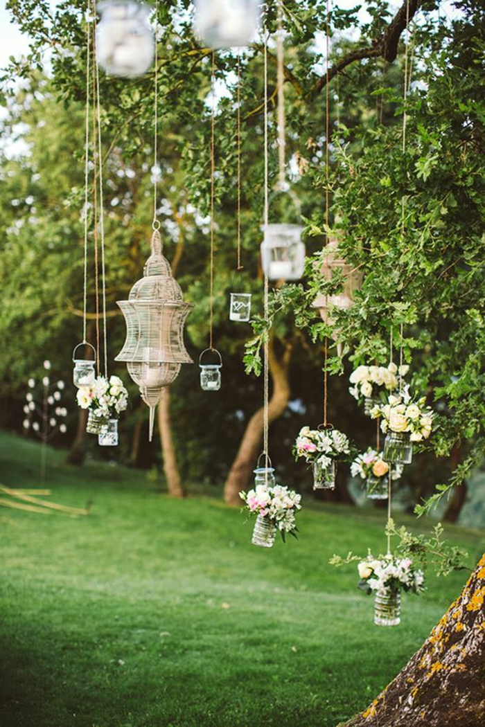 装饰创意花园派对灯笼挂创意花园的想法