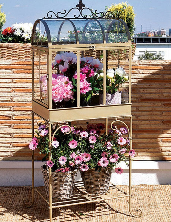 декорация градинска поставка за цветя