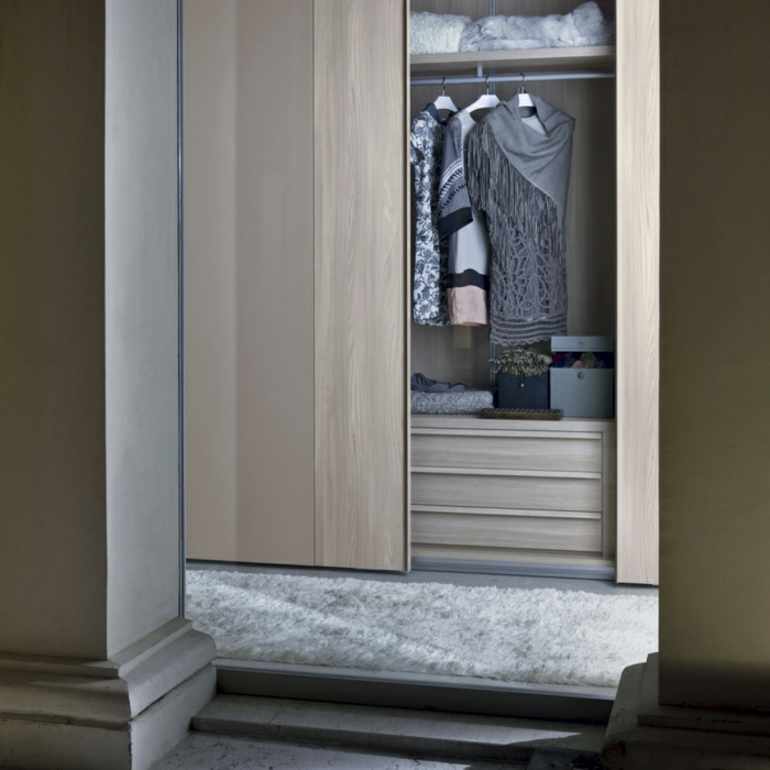 تصميم خزانة انزلاق الباب الأفكار تخزين غرفة نوم غرفة خلع الملابس