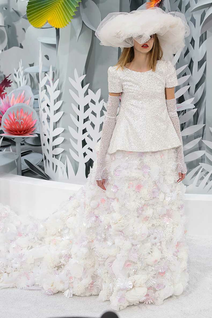 designer brudekjoler bryllup kjole 2015 chanel
