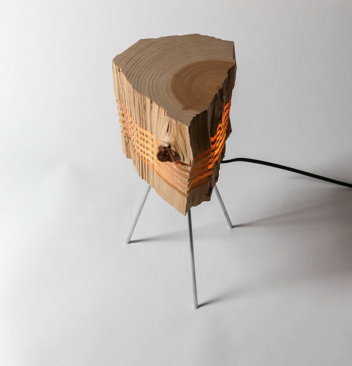 дизайнерски лампи дърва за огрев дърво лампион лампа етаж