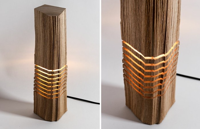 дизайнерски лампи от естествена дървесина освети лампа лампа