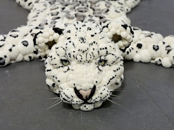дизайнерски килими MYK Snow Leopard head