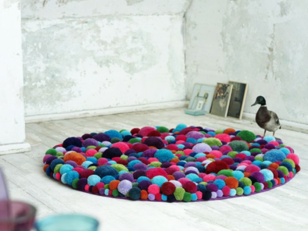 дизайнерски килими Colorful килими килим-дете-Бомел