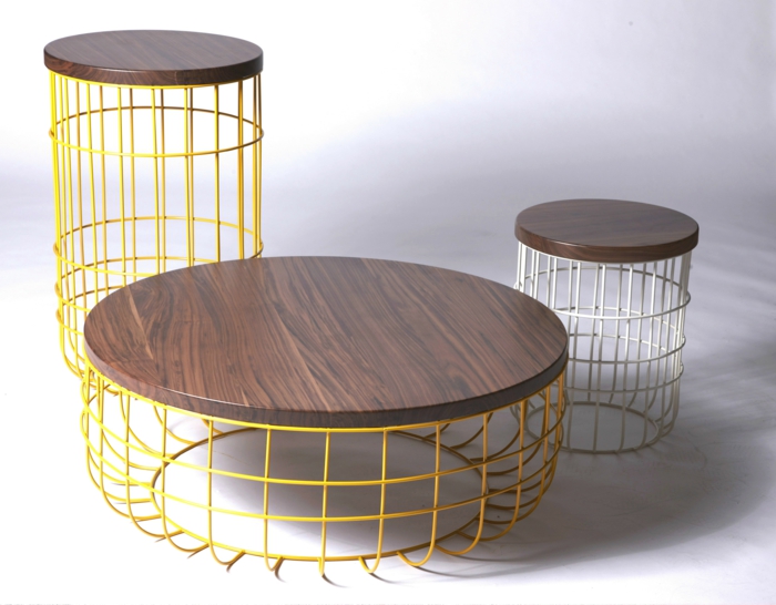 DIY idėjos deco idėjos pateikimo idėjos vielos krepšelio stalas pats išdrįstų studijos dizainas san diego archiproducts