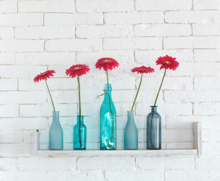 idées de bricolage idées maison créative fleurs vases