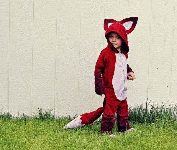 DIY clothes carnival costumes little fox sweet